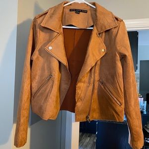 Feaux Suede moto jacket